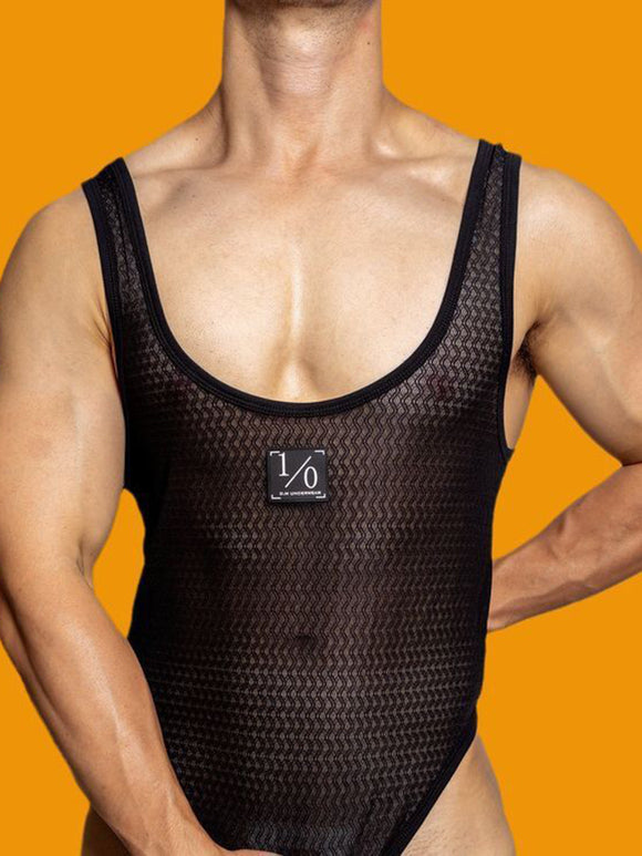 Sous-vêtements de sport transparents pour hommes, couleur unie, confortables et transparents.