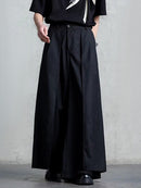 Gothic Style Double-Layer Casual Skirt Pants Unisex-1