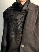 Mens Dark Style Warm Long Imitation Cashmere Scarf-3