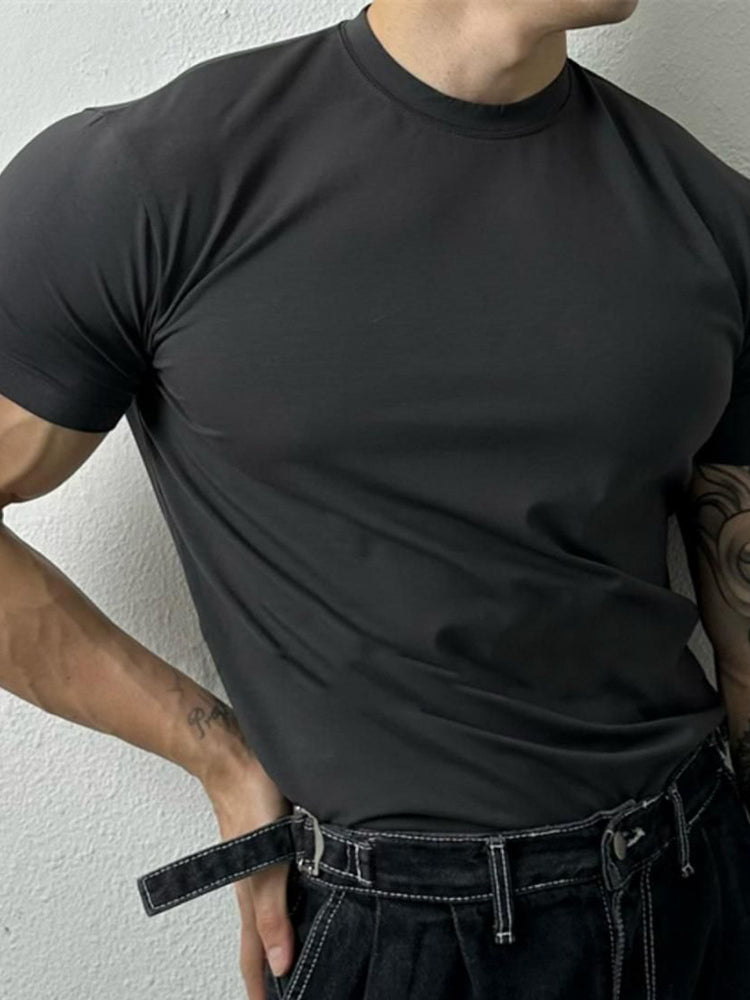 Mens Casual Slim Fitting T-Shirt