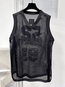 Summer Semi Transparent Mesh Mens Vest-1