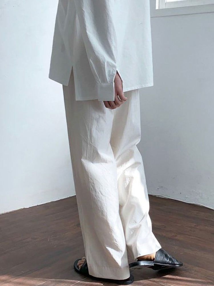 Mens Casual Wide Leg Pants