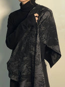 Mens Dark Style Warm Long Imitation Cashmere Scarf-1