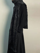 Mens Dark Style Warm Long Imitation Cashmere Scarf-5