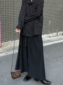 Mens Retro Casual Wide Leg Pants-3