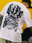 West Coast Double-headed Casual Short-sleeved T-shirt-1