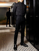 Mens Chinese Slim Fit Palace Style Suit-3