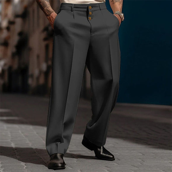 Pantalon de costume décontracté pour homme, idéal pour les activités de plein air