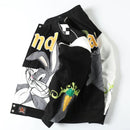 Autumn  Baseball Casual Warm  Motorcycle Jacket-3