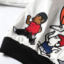 Winter New Fashion  Embroidery Splicing Casual Jacket-5