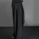 Mens Casual Irregular  Loose Wide-Leg Pants Unisex-3