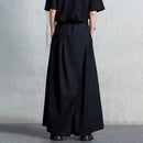 Gothic Style Double-Layer Casual Skirt Pants Unisex-4