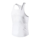 Mens Vest Mesh Breathable  Sports Sleeveless Top-5