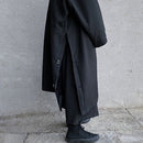 Unisex Dark British Style  Hooded  Windbreaker Autumn-6