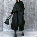 Gothic Pleated Lantern Culottes Harajuku Pants-2