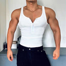 Mens Gym Sports Sexy Casual Jogging Vest-3