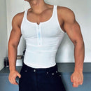 Mens Gym Sports Sexy Casual Jogging Vest-4