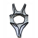 Men's Jumpsuit Sexy Suspender Jumpsuit Hollowed Out Lingerie Nightclub Seductive Stage Personality Shapewear Men's Clothing 2024-9