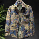 Y2k Bear Embroidered Two-Piece Set Spring And Autumn New Street Casual Long-Sleeved Jacket Loose Leggings Trousers Suit For Men-5