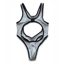 Men's Jumpsuit Sexy Suspender Jumpsuit Hollowed Out Lingerie Nightclub Seductive Stage Personality Shapewear Men's Clothing 2024-6