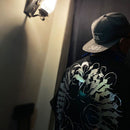 Mens Harajuku Cargo Casual Printing Short Sleeve T-shirt-5