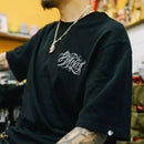 West Coast Double-headed Casual Short-sleeved T-shirt-3