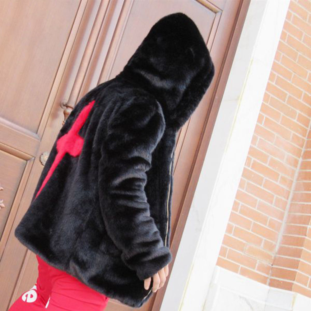 Autumn Hip-Hop Casual Warm American Hooded Jacket