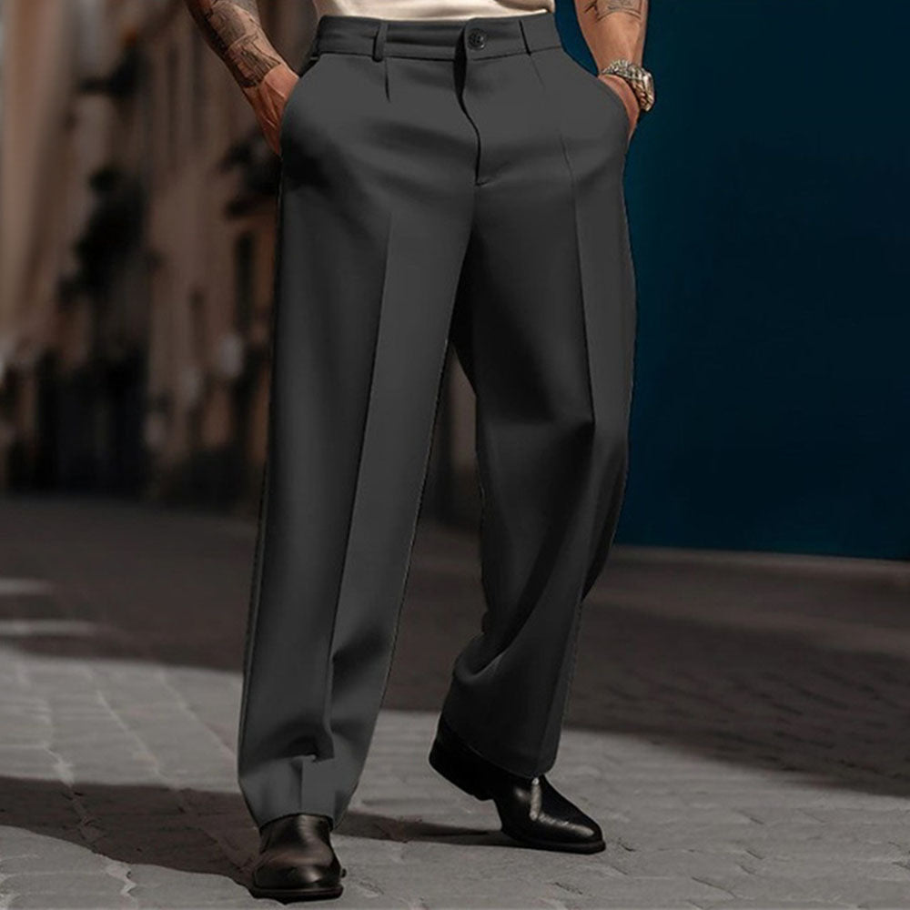 Mens Casual Suit Business Versatile Pants