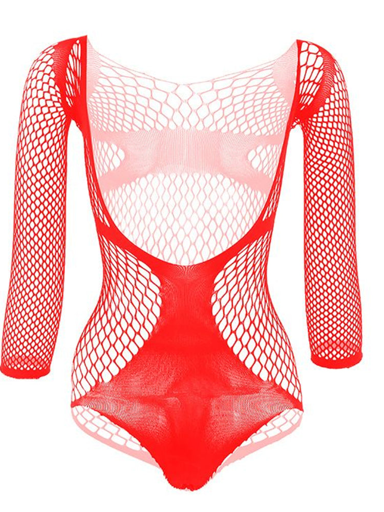 Mens Sexy Nightclub Mesh Perspective Jumpsuit