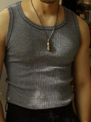 Mens Knitted Sweatshirt Vest-2