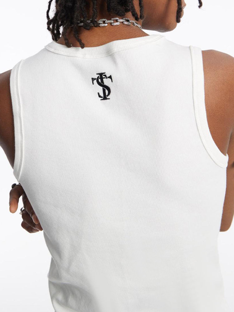 Mens Genderless Casual Street Stretch Vests