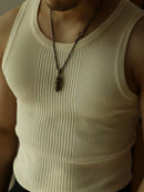 Mens Knitted Sweatshirt Vest-5