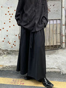 Mens Retro Casual Wide Leg Pants-5