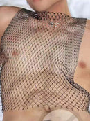 Mens Mesh Crop Top-5