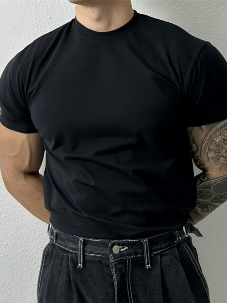 Mens Casual Slim Fitting T-Shirt