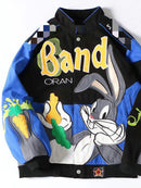 Autumn  Baseball Casual Warm  Motorcycle Jacket-1