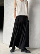 Mens Loose Wide Leg Flared Pants-3
