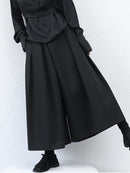 Trendy Gothic Dark Loose Men's Cropped Pants-5