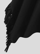 Men's Solid Cape Punk Scrambled T-Shirt-5