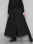 Trendy Gothic Dark Loose Men's Cropped Pants-1