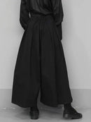 Trendy Gothic Dark Loose Men's Cropped Pants-7