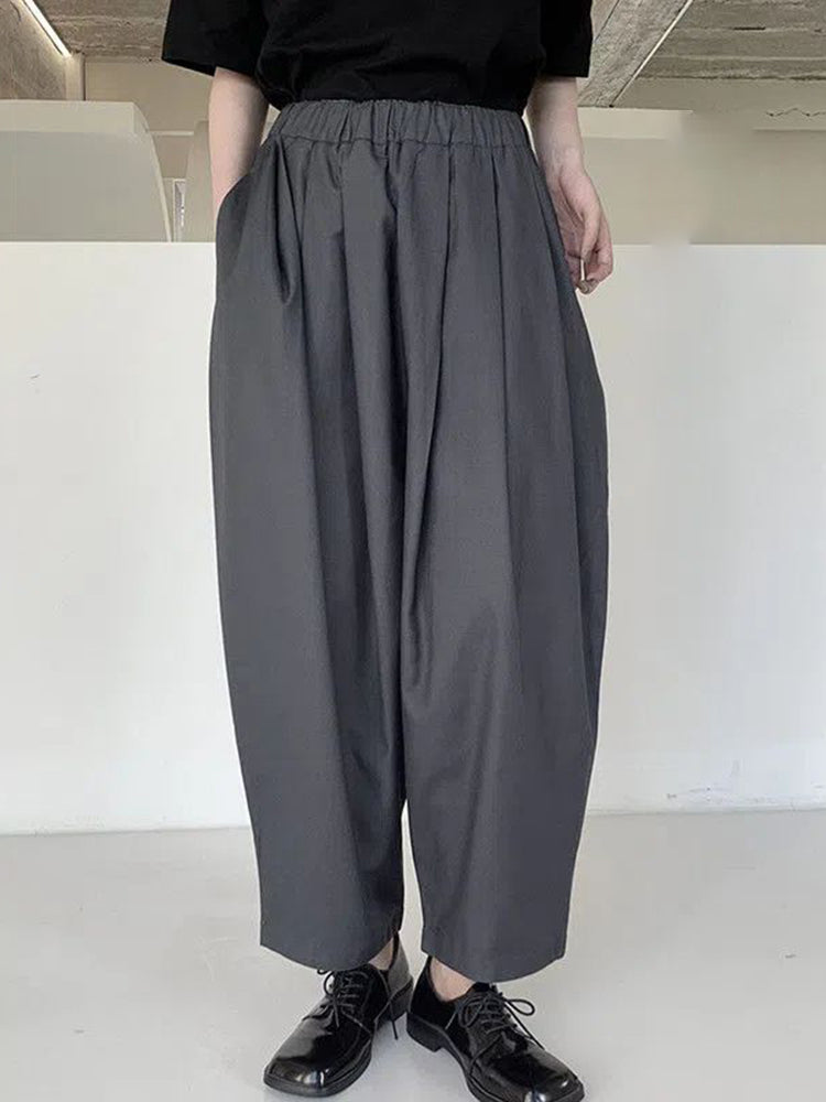 Men's street loose all-match carrot pants wide leg pants