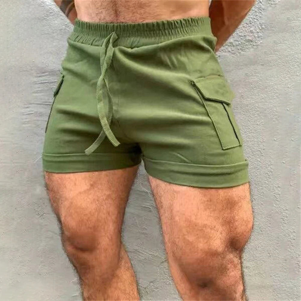 Comprar army-green Mens Sexy Casual Sports Training Fitness Workwear Style Shorts