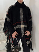 Men's Casual Plaid Irregular Pullover-2