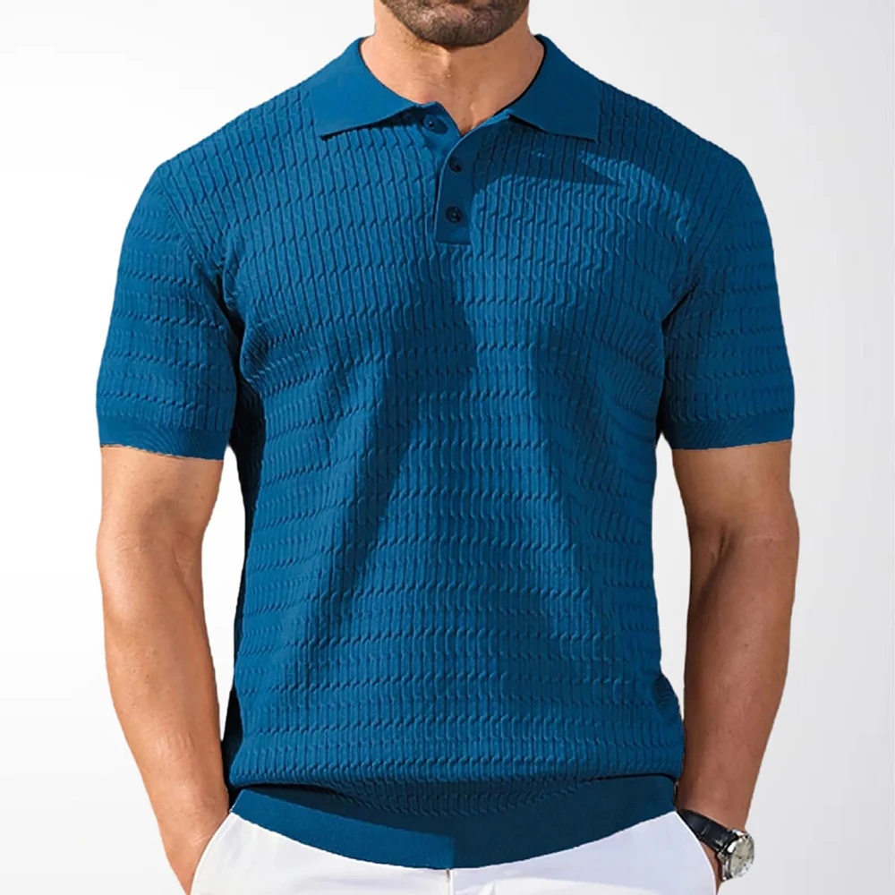 2026 Summer New Men's Solid Color Short-Sleeve T-Shirt American Retro Fashion Trendy Street Casual Breathable Simple Men's Top