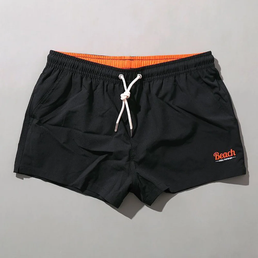 Mens Shorts Beach Quick-Drying Sports Gym Training Wear Pants Summer Versatile Solid Simple Trend Loose Daily Shorts Daily 2024 - Image 3