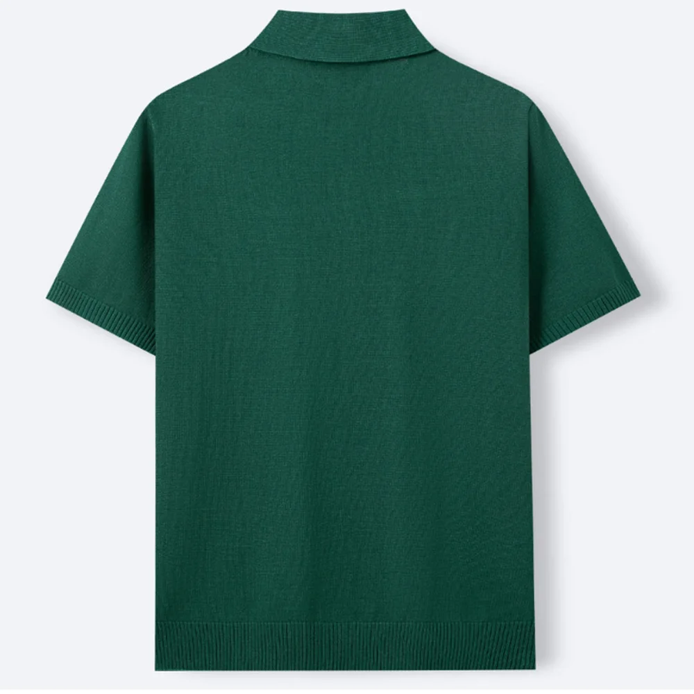 2026 Summer New Men's Solid Color Short-Sleeve T-Shirt American Retro Fashion Trendy Street Loose Casual Breathable Men's Top - Image 6
