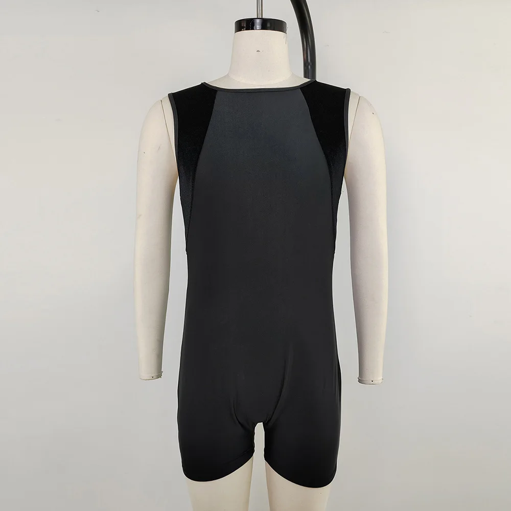 Mens Sports Fitness Training Gymnastics Suit Quick-Drying Skin-Friendly Breathable Comfortable Soft Jumpsuit Men'S Clothing - Image 4