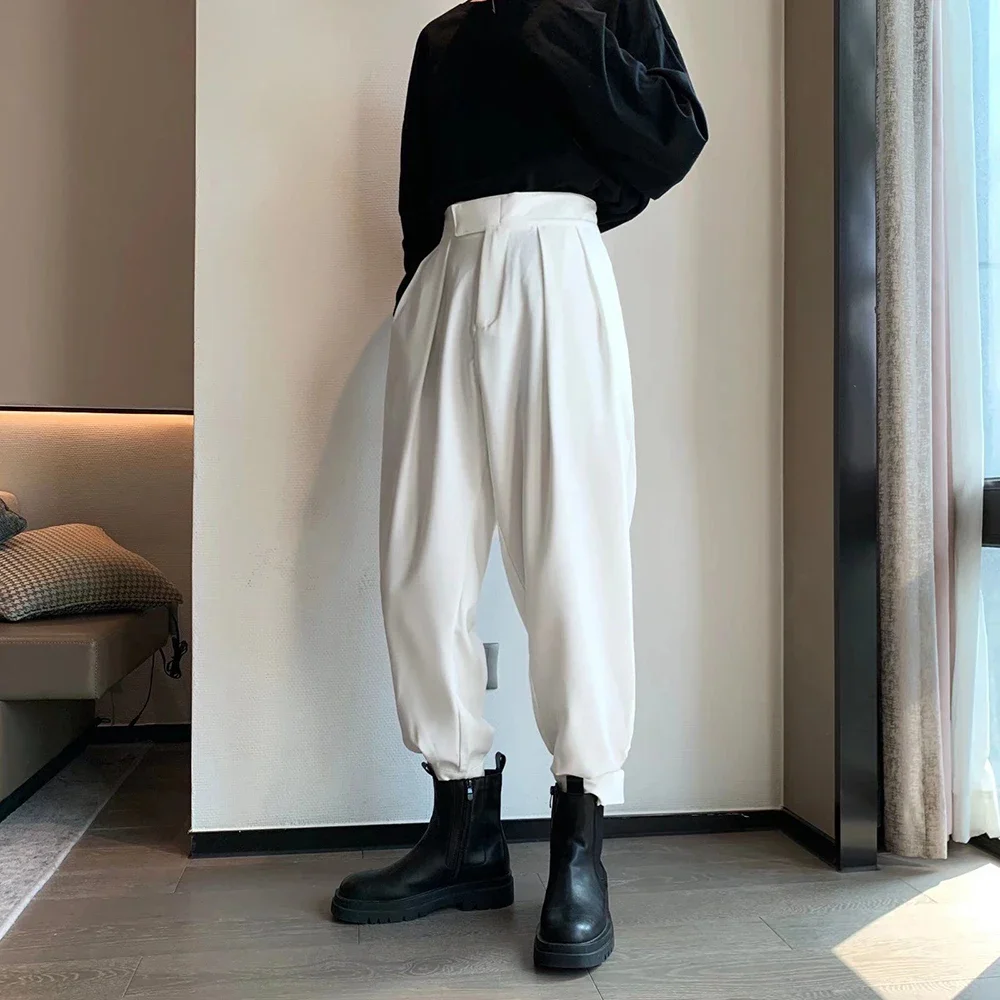 2024 New Spring and Autumn Fashion Loose Mens Pants Jogging Sports Casual Harem Pants Harajuku Suit Pants y2k Streetwear Men - Image 10