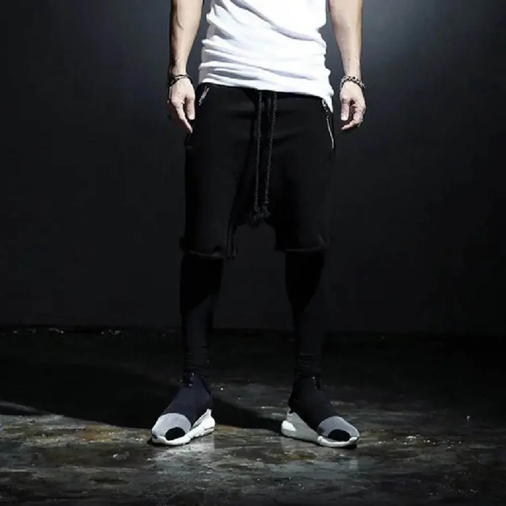 XS-5XL Men Summer Shorts Zipper Pocket Casual Shorts Streetwear Hip-Hop Outdoor Versatile Shorts Men'S wear (No Tassel String) - Image 3